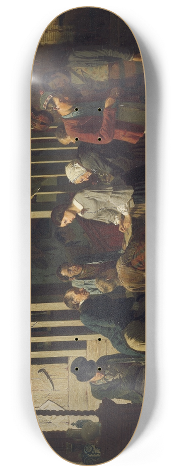 Carl d'Unker - The Pawn Shop II 8.25 inch art skate deck