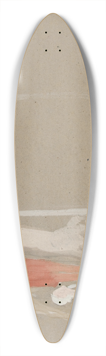 Edwin Austin Abbey - Group of figures 39.3 inch art pintail longboard deck