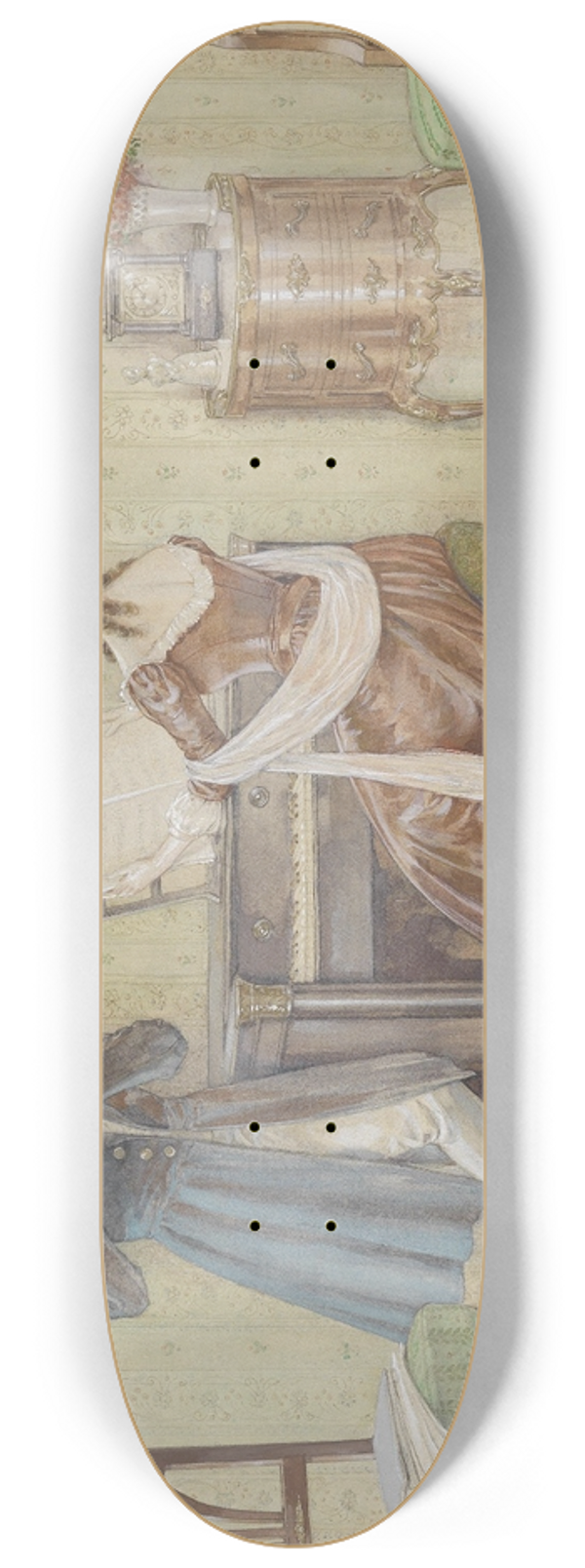 Carl Fischer-Kystrand - Hausmusik 8.25 inch art skate deck