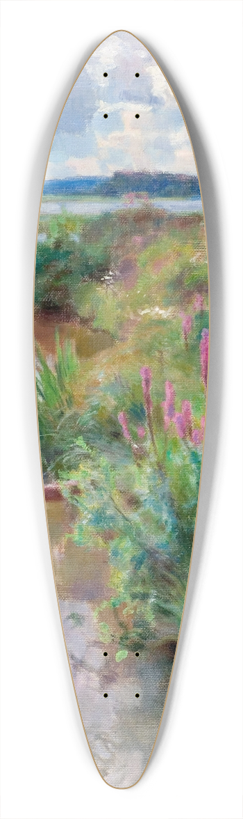 Eero Jrnefelt - Blooming Summer 39.3 inch art pintail longboard deck