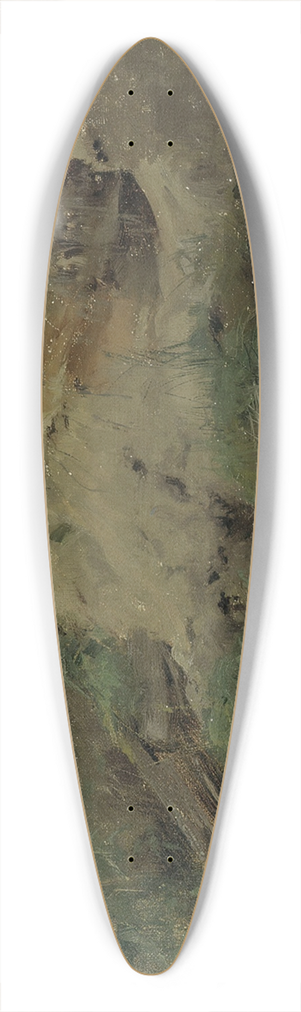 Eero Jrnefelt - Forest with a Sandy Slope 39.3 inch art pintail longboard deck