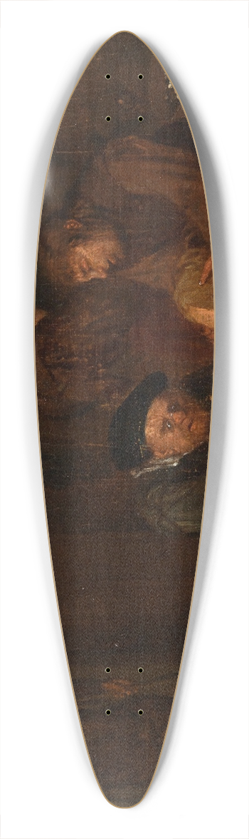Egbert Van Heemskerck - Doctor, bandaging a mans leg 39.3 inch art pintail longboard deck