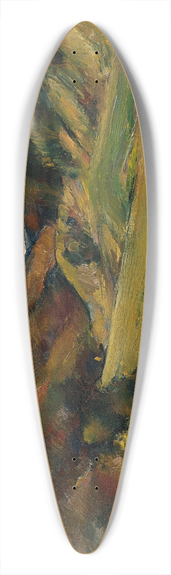 Egge Sturm-Skrla - Wiese am Dreimarkstein in Sievering 39.3 inch art pintail longboard deck