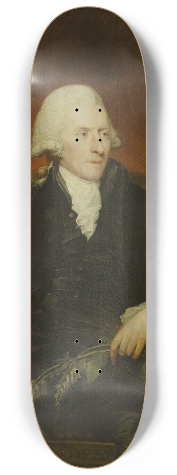 Carl Frederik von Breda - The English Physician William Withering 8.25 inch art skate deck