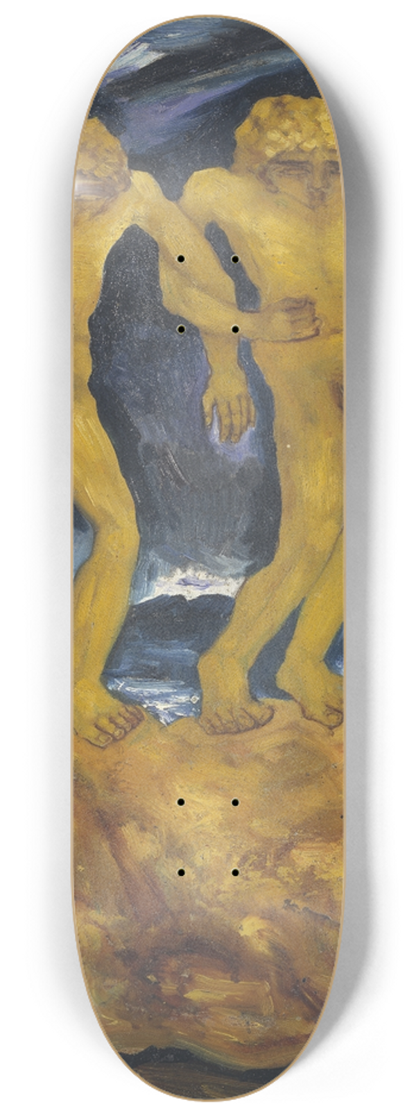 Carl Fredrik Hill - The Last Human Beings 8.25 inch art skate deck