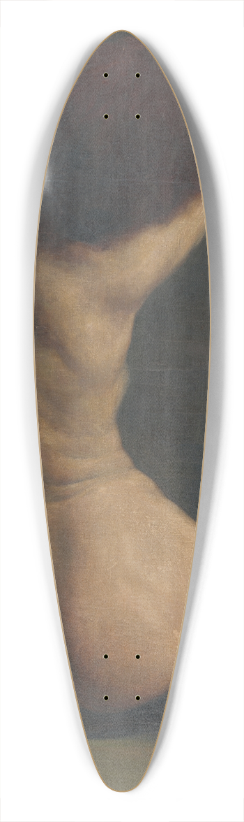 Elemr Halsz-Hradil - Act 39.3 inch art pintail longboard deck