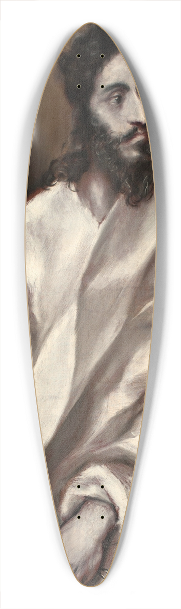 El Greco (Domenikos Theotokopoulos) - Bartholomew the Apostle 39.3 inch art pintail longboard deck