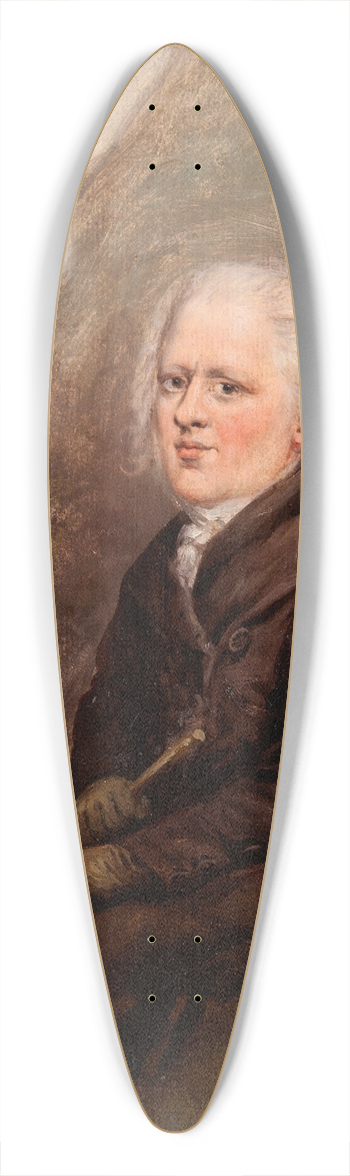 Elias Martin - Self Portrait 39.3 inch art pintail longboard deck