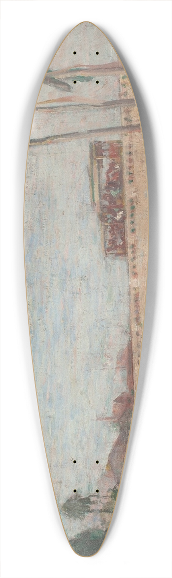 Eliseu Visconti - Arcos da Lapa 39.3 inch art pintail longboard deck