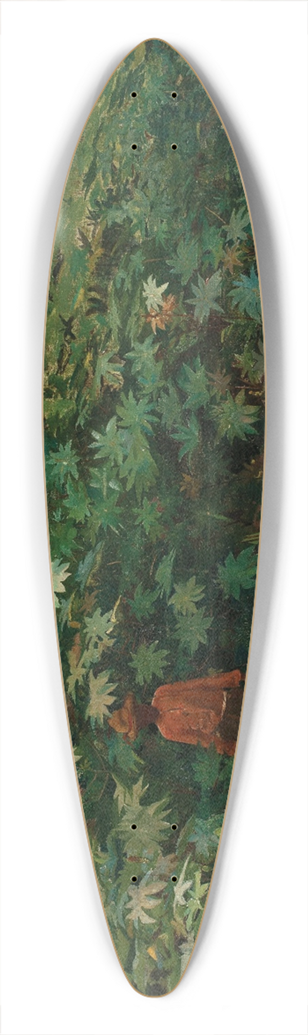 Eliseu Visconti - Mamoneiras  Morro de So Bento 39.3 inch art pintail longboard deck