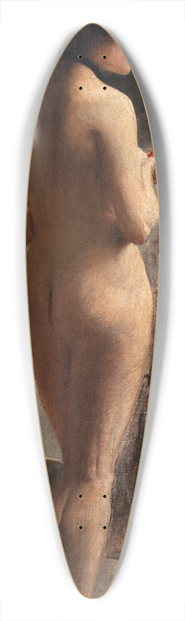 Eliseu Visconti - Nu feminino 39.3 inch art pintail longboard deck
