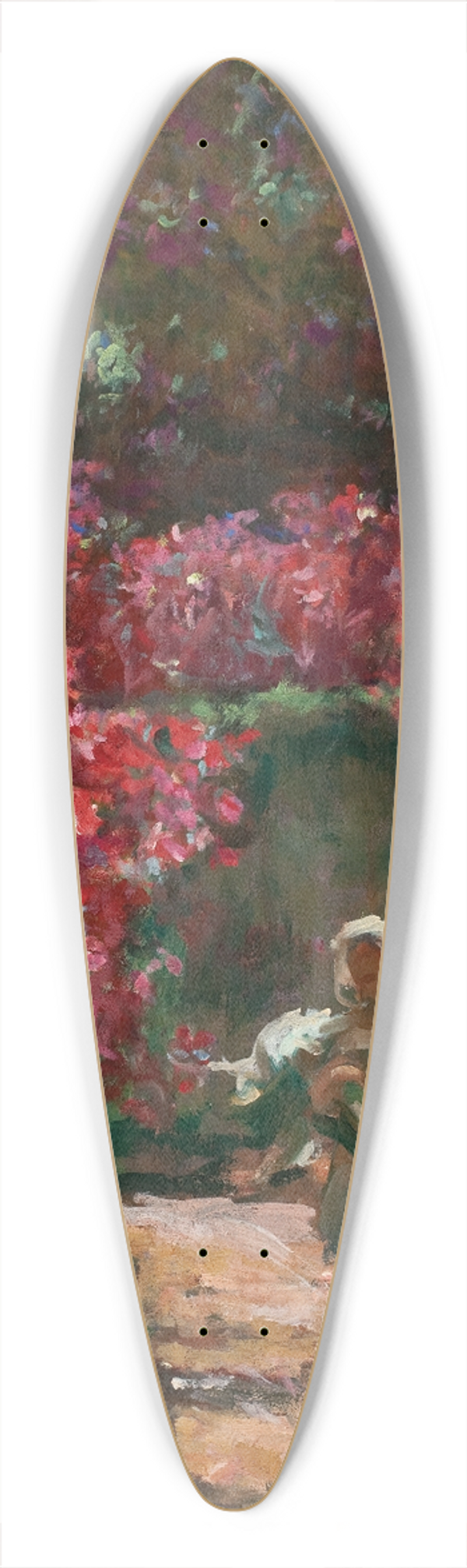 Eliseu Visconti - Passeio no parque 39.3 inch art pintail longboard deck