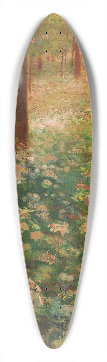 Eliseu Visconti - Primavera 39.3 inch art pintail longboard deck