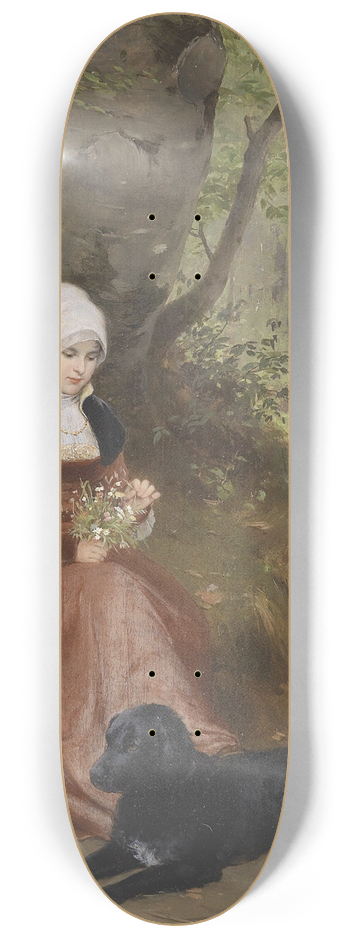 Carl Frschl - Ruhepltzchen 8.25 inch art skate deck