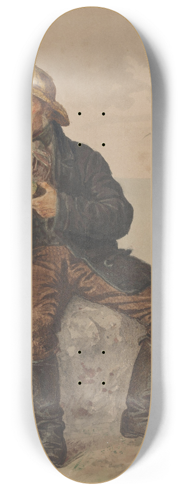 Adolph Tidemand - Lars Jensen, Nevlunghavn 8.25 inch art skate deck
