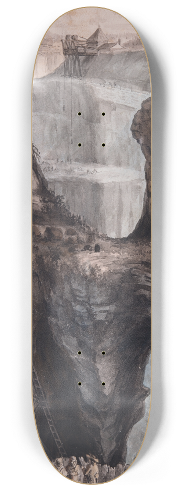 Carl Gustaf Gillberg - Mine 8.25 inch art skate deck