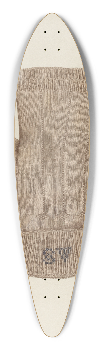 Elizabeth Moutal - Knitted Glove 39.3 inch art pintail longboard deck