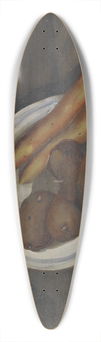 Emanuel Schttli - Stillleben Mit Rben Und Kartoffeln 39.3 inch art pintail longboard deck