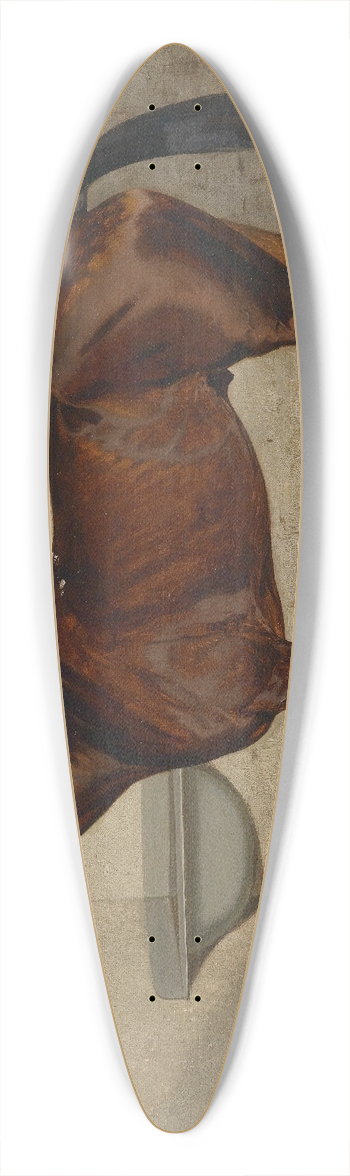 Emil Adam - Mettalist 39.3 inch art pintail longboard deck