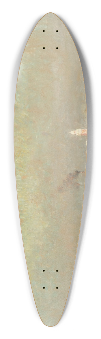 Emile Claus - Vue de Murano, Venise 39.3 inch art pintail longboard deck
