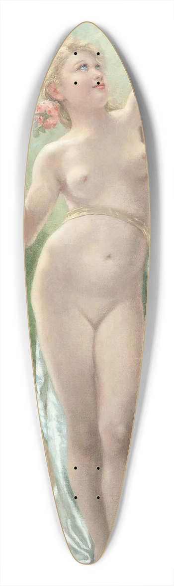 Emile Meyer - Venus 39.3 inch art pintail longboard deck