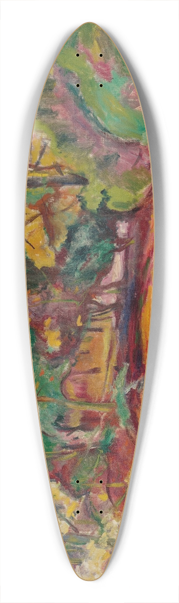 Emile Othon Friesz - Automne  Honfleur, la Cte de Grce 39.3 inch art pintail longboard deck