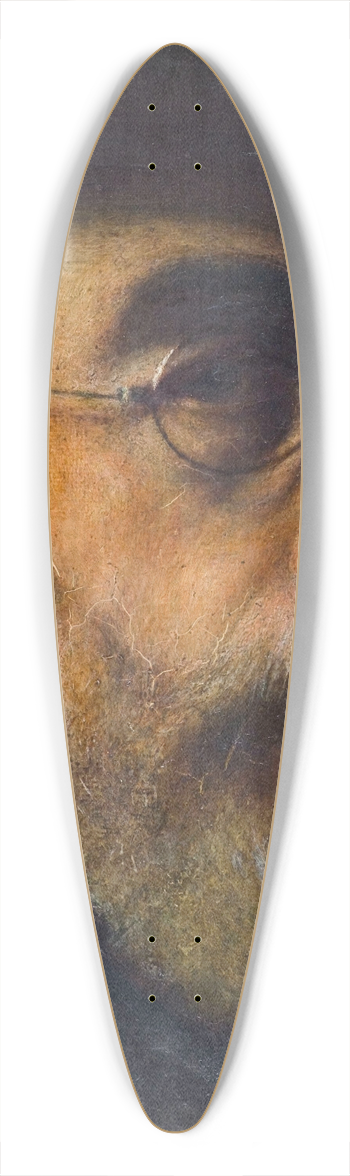 Emile Renard - Autoportrait 39.3 inch art pintail longboard deck