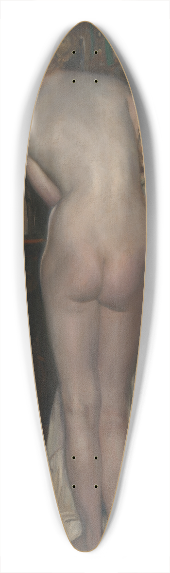 Emile Vloors - The Mirror 39.3 inch art pintail longboard deck