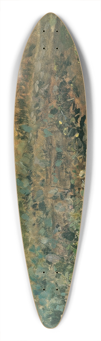 Emil Jakob Schindler - Kohlrbenfeld 39.3 inch art pintail longboard deck