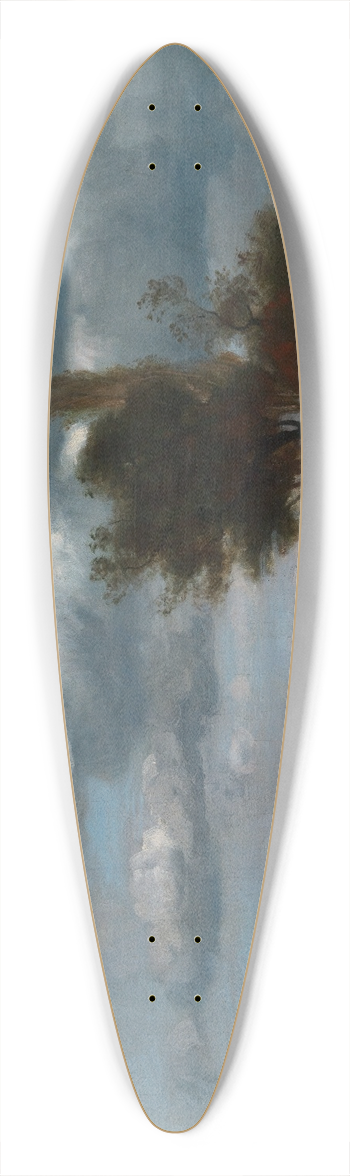 Emil Lugo - Herbststimmung 39.3 inch art pintail longboard deck
