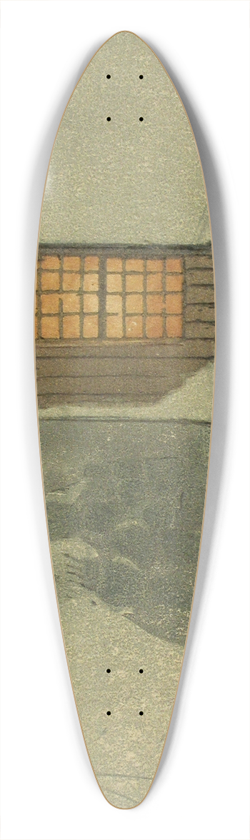 Eric O. W. Ehrstrm - Talvi-ilta 39.3 inch art pintail longboard deck