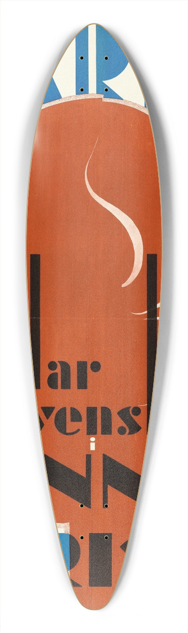 Eric Rohman - Anna Christie 39.3 inch art pintail longboard deck