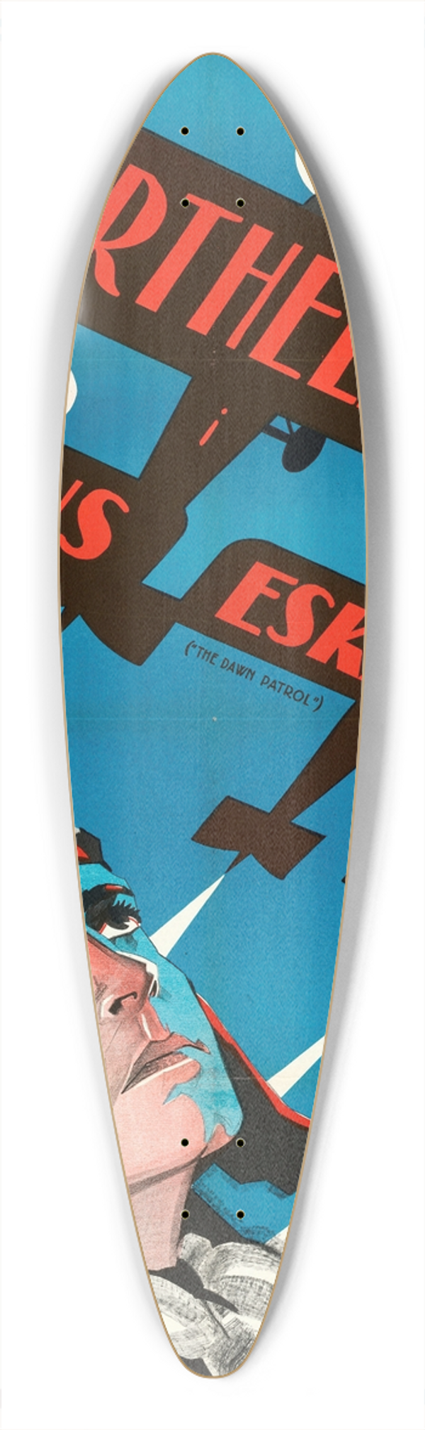 Eric Rohman - The Dawn Patrol 39.3 inch art pintail longboard deck