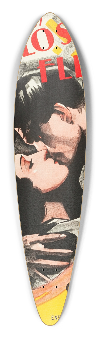 Eric Rohman - The Godless Girl 39.3 inch art pintail longboard deck