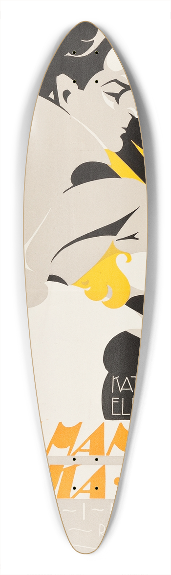Eric Rohman - We Cant Have Everything 39.3 inch art pintail longboard deck