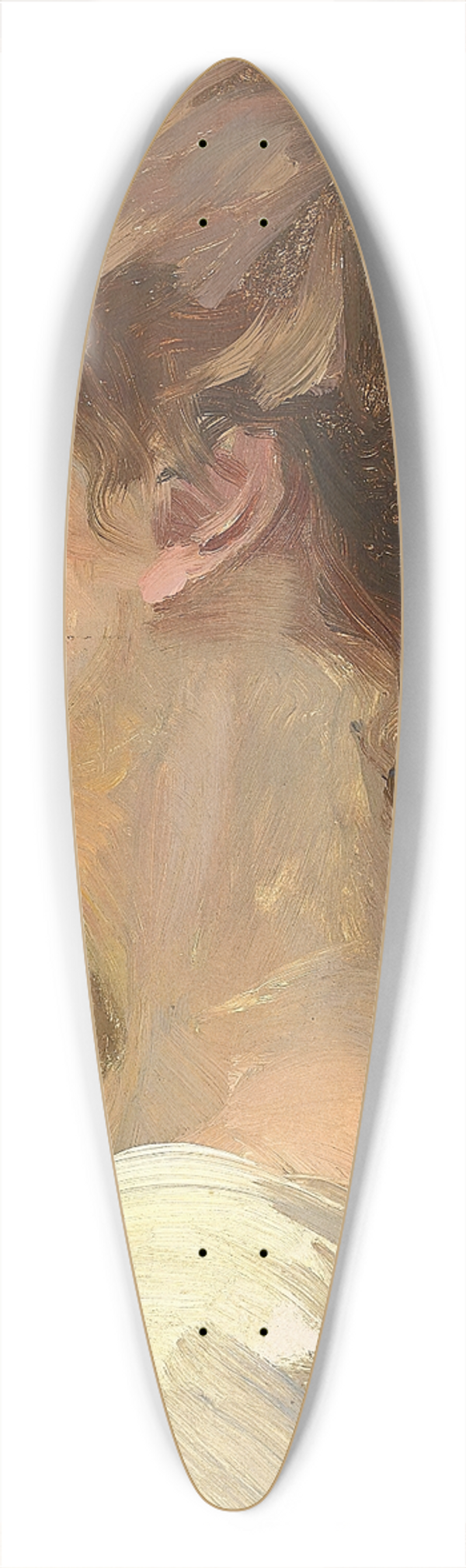 Erik Henningsen - Ung Dame 39.3 inch art pintail longboard deck