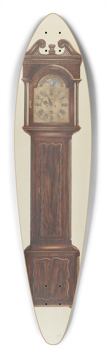 Ernest A. Towers, Jr. - Duncan Beard Grandfather Clock 39.3 inch art pintail longboard deck