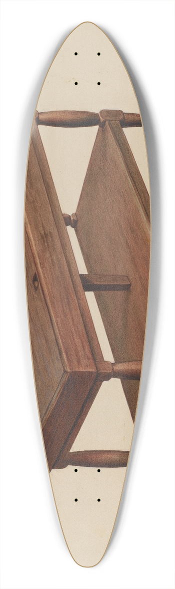 Ernest A. Towers, Jr. - Dutch Sink 39.3 inch art pintail longboard deck