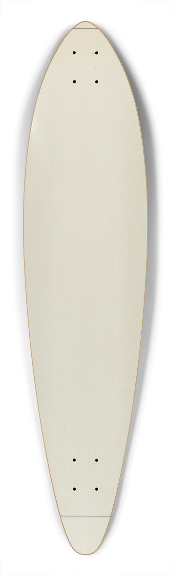 Ernest A. Towers, Jr. - Grandfather Clock 39.3 inch art pintail longboard deck