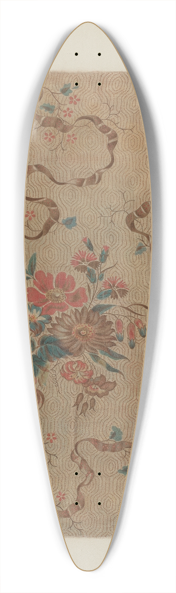 Ernest Capaldo - Printed Cotton 39.3 inch art pintail longboard deck