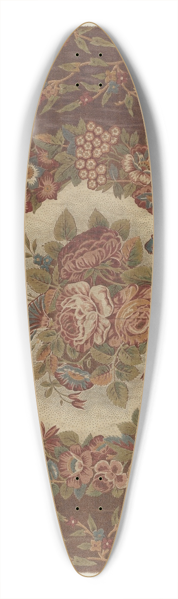 Ernest Capaldo - Printed Textile 39.3 inch art pintail longboard deck