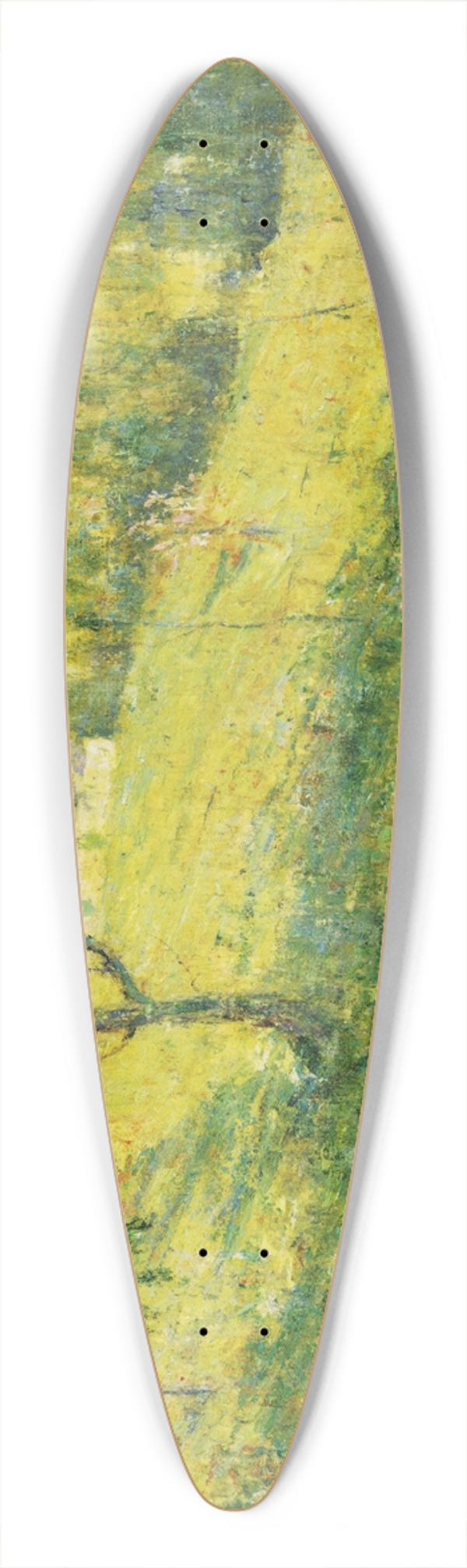 Ernest Lawson - Spring 39.3 inch art pintail longboard deck