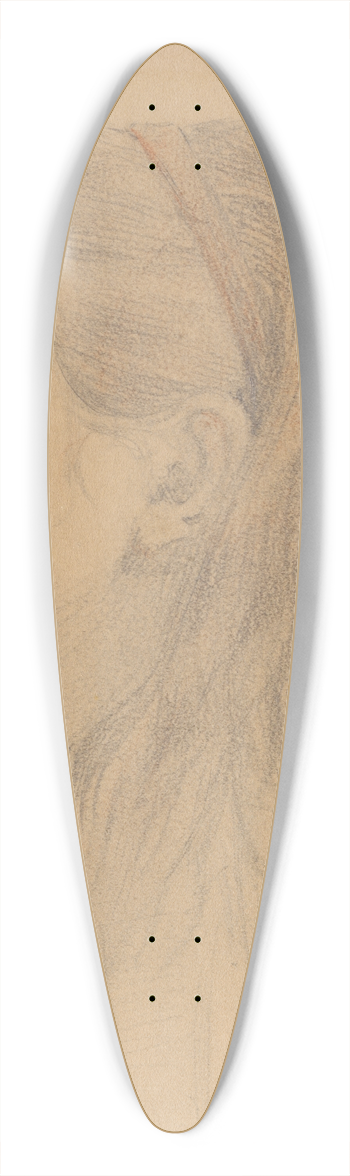Ernst Josephson - Anna Josephson 39.3 inch art pintail longboard deck