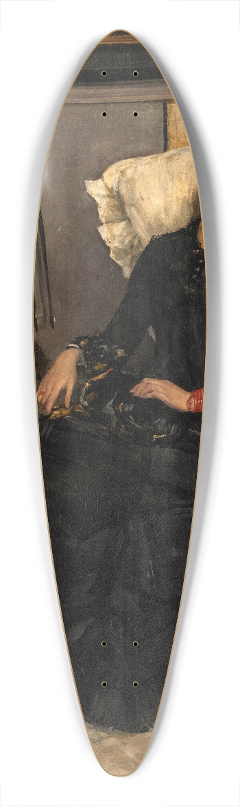 Ernst Josephson - Convalescent 39.3 inch art pintail longboard deck