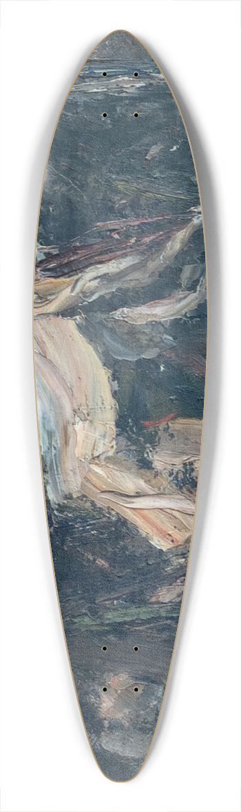 Ernst Josephson - Sketch for the Water Sprite 39.3 inch art pintail longboard deck