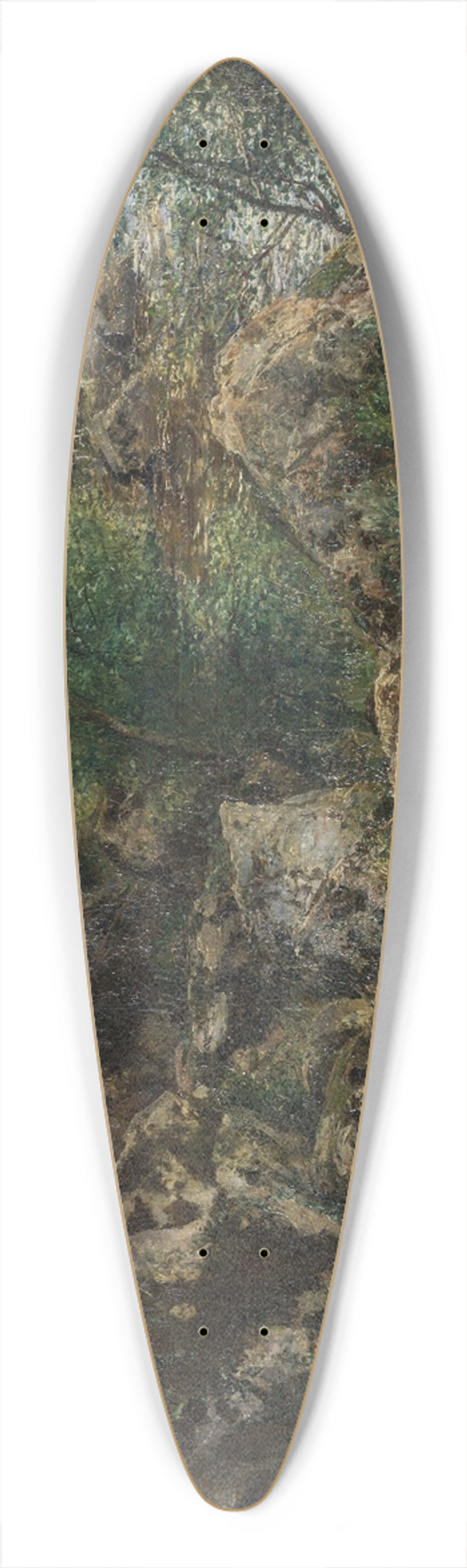 Ernst Josephson - The Cool 39.3 inch art pintail longboard deck