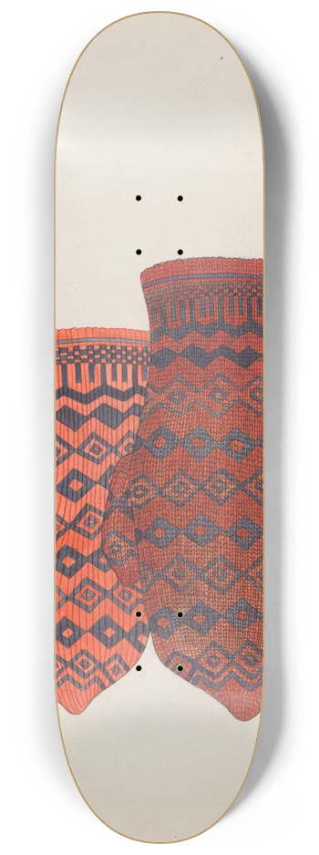 Carl Keksi - Mitten 8.25 inch art skate deck
