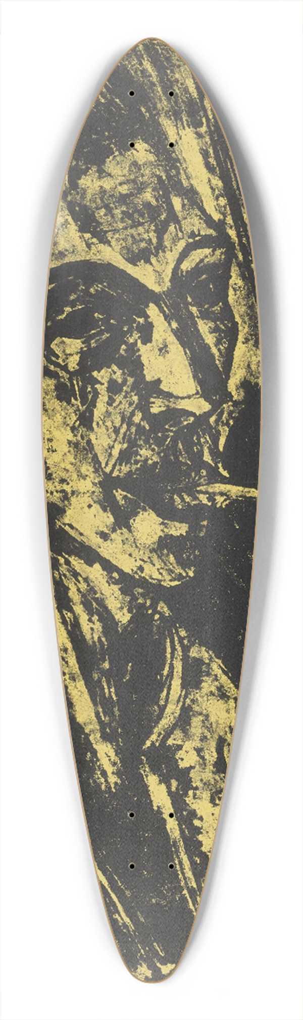 Ernst Ludwig Kirchner - Selbstbildnis mit Zigarette 39.3 inch art pintail longboard deck