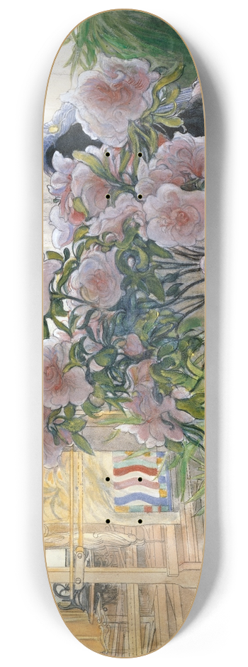 Carl Larsson - Azalea 8.25 inch art skate deck