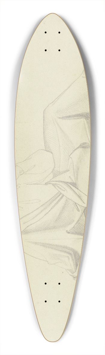 Ernst Rietschel - Sitzende Gewandfigur nach rechts 39.3 inch art pintail longboard deck